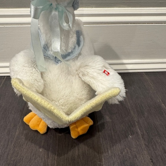 Cuddle Barn Charming Mother Goose Light Blue Bonnet- 14in Nursery Rhyme Plush - Picture 6 of 9